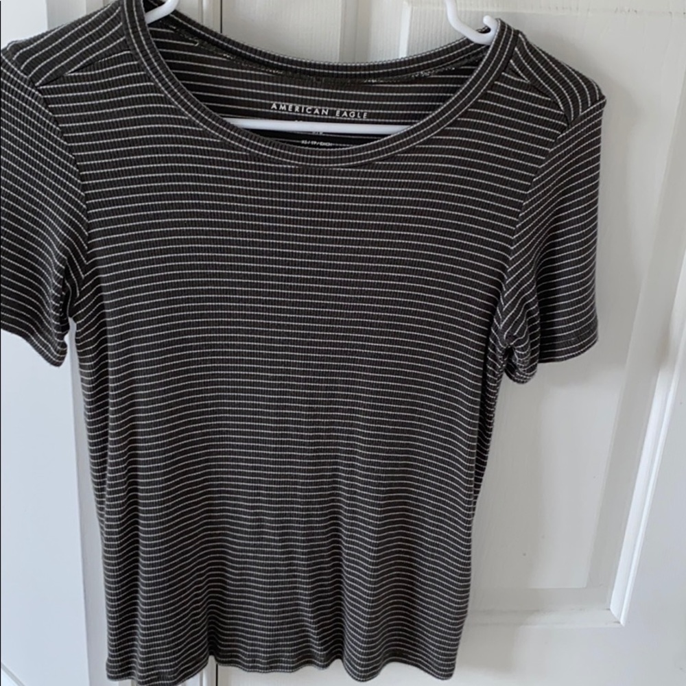 Striped shirt sleeve American eagle - worn once